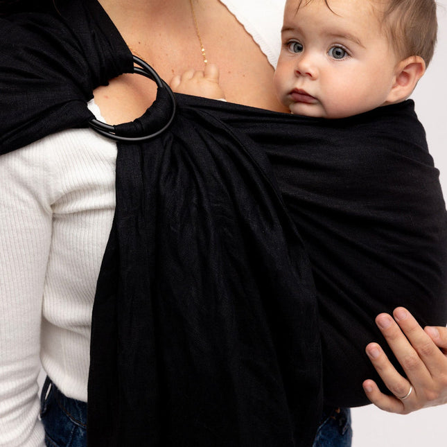 WildBird Linen Sling | Raven