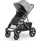 Beau (Grey Chenille | Graphite Frame | Chestnut Leather)