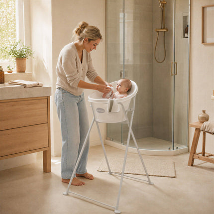 Foldable Baby Bath Tub Stand
