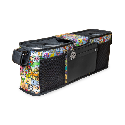WonderFold Parent Console with Insulated Cup Holders