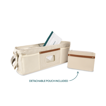 WonderFold Parent Console with Insulated Cup Holders
