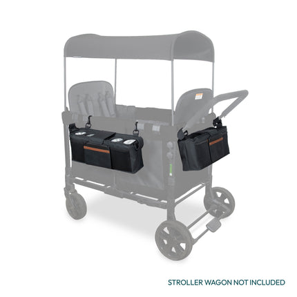 WonderFold Parent Console with Insulated Cup Holders