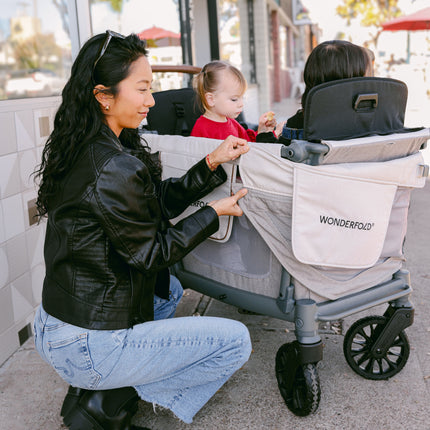 WonderFold L2 Stroller Wagon (2 Seater)