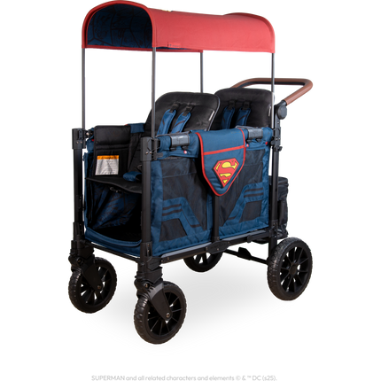 WonderFold Superman Luxe Pro Stroller Wagon (2 Seater)