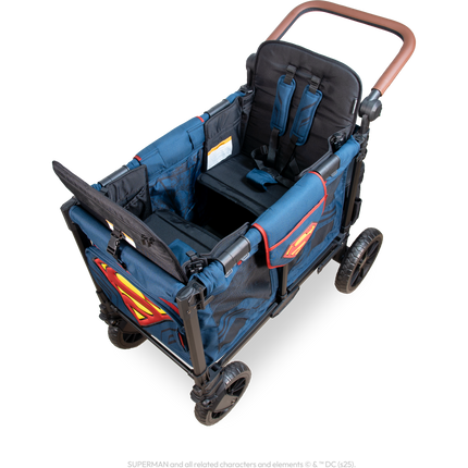 WonderFold Superman Luxe Pro Stroller Wagon (2 Seater)