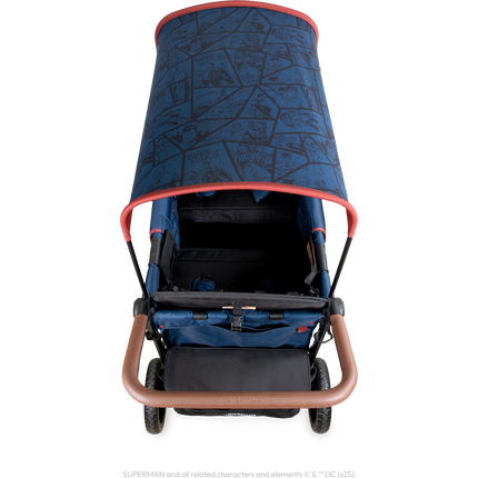 WonderFold Superman Luxe Pro Stroller Wagon (4-Seater)