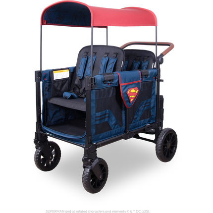 WonderFold Superman Luxe Pro Stroller Wagon (4-Seater)