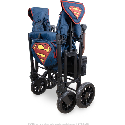 WonderFold Superman Luxe Pro Stroller Wagon (4-Seater)