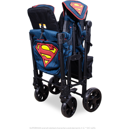WonderFold Superman Elite Pro Stroller Wagon (2 Seater)