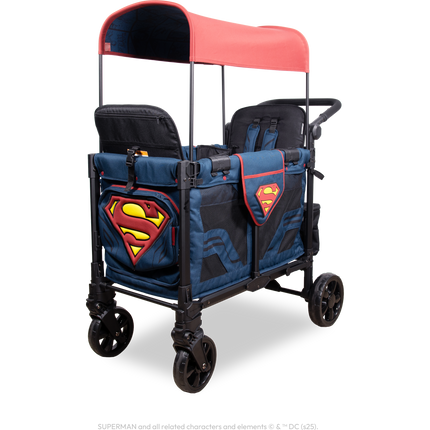 WonderFold Superman Elite Pro Stroller Wagon (2 Seater)