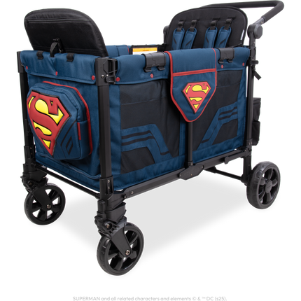 WonderFold Superman Elite Pro Stroller Wagon (4 Seater)