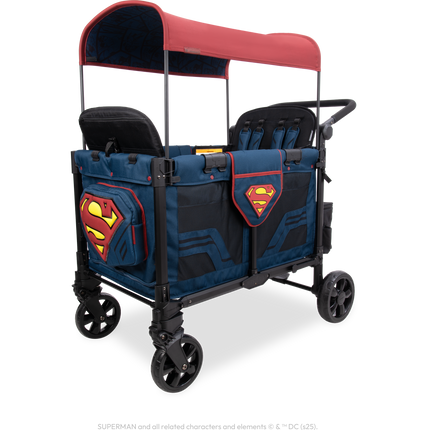 WonderFold Superman Elite Pro Stroller Wagon (4 Seater)