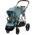 Taupe Frame with Stormy Blue Seat