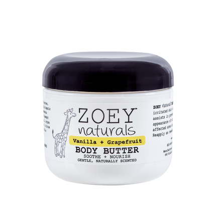 Zoey Naturals Vanilla Grapefruit Body Butter