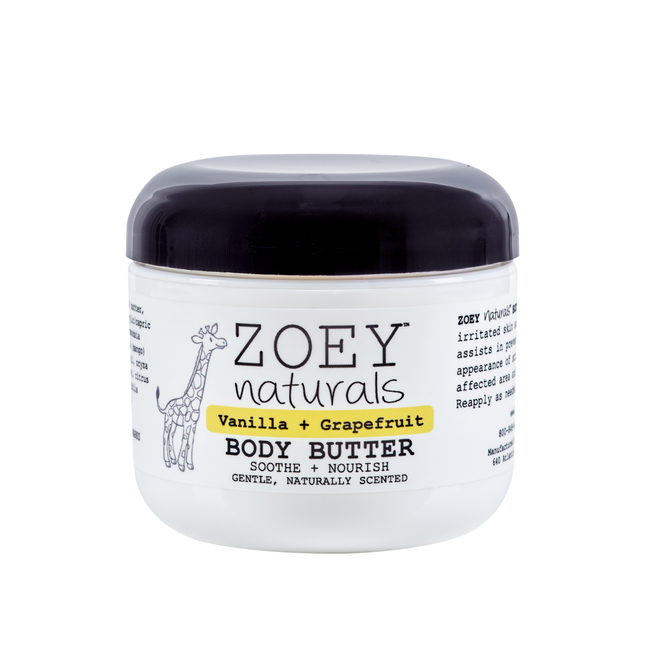 Zoey Naturals Vanilla Grapefruit Body Butter