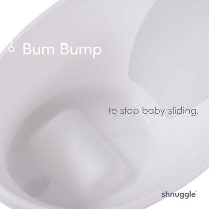 Shnuggle Bath & Change Bundle: Baby Bath & Changing Bundle + Accessories - 6-Piece Set