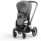 Chrome Frame / Mirage Grey Seat