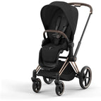 Rose Gold Frame / Sepia Black Seat