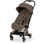 Rose Gold Frame/Coconut Brown Lux Seat