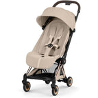 Rose Gold Frame/Cozy Beige Lux Seat