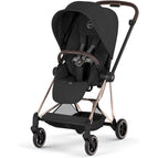 Rose Gold Frame/Sepia Black Lux Seat