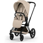Matte Black Frame/Cozy Beige Lux Seat