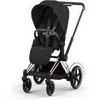 Rose Gold Frame/Sepia Black Lux Seat
