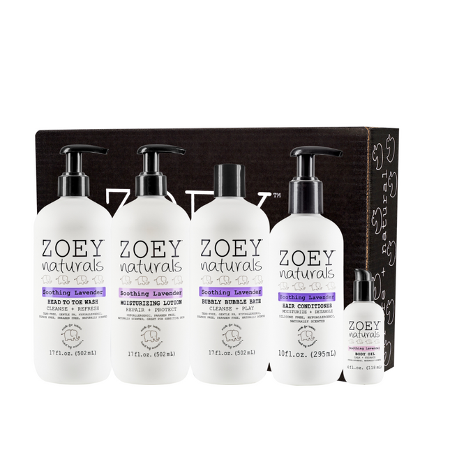 Zoey Naturals Soothing Lavender Complete Bundle