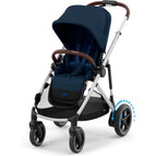 Silver Frame with Ocean Blue Seat