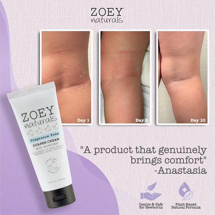 Zoey Naturals Natural Diaper Cream