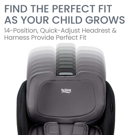 Britax Poplar 2-in-1 Convertible Car Seat with ClickTight