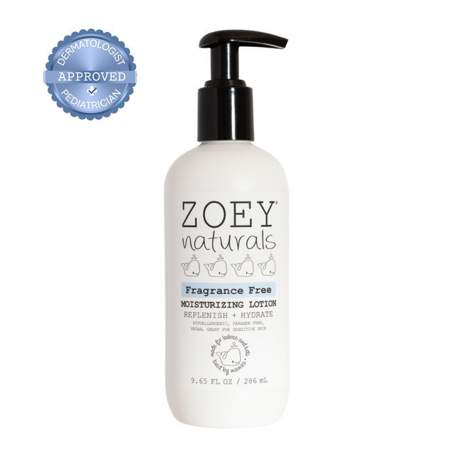 Zoey Naturals Fragrance Free Moisturizing Lotion for Babies and Kids