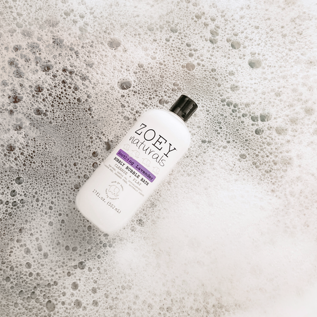Zoey Naturals Bubbly Bubble Bath Soothing Lavender