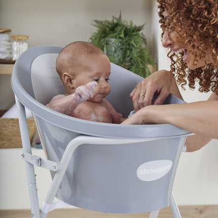 Shnuggle Splash & Grow Bundle: Baby & Toddler Bath Bundle + Accessories - 6-Piece Set