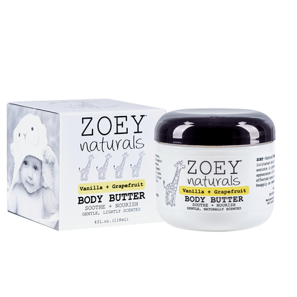Zoey Naturals Vanilla Grapefruit Body Butter