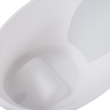 Shnuggle Baby Bathtime Essentials Bundle | Baby Bath Tub, Rinse Jug, and Ellie Bath Toy Scoop | Taupe