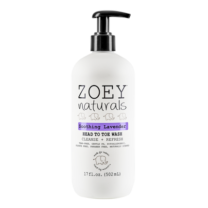 Zoey Naturals Soothing Lavender Wash