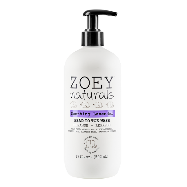 Zoey Naturals Soothing Lavender Wash