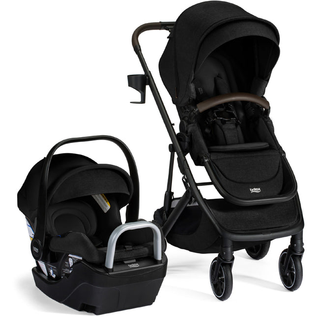 Britax Prism Full-Size Travel System with Willow S Infant Car Seat + Alpine Base