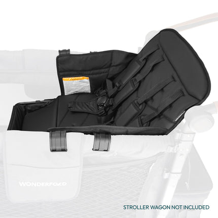 WonderFold Premium Faux Leather Seat with Footrest (W Series)