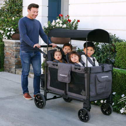 WonderFold W4 Elite Pro Stroller Wagon (4 Seater)
