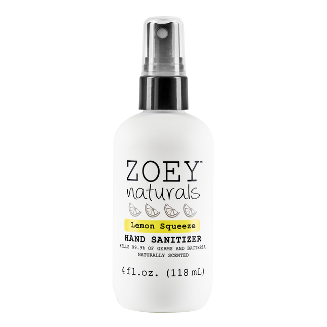 Zoey Naturals Hand Sanitizer Lemon Squeeze