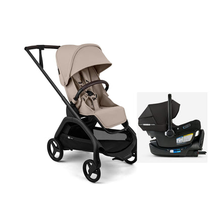 Bugaboo Dragonfly + Turtle Air Shield Travel System stroller and car seat travel system