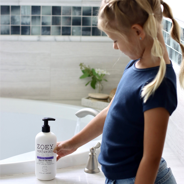 Zoey Naturals Soothing Lavender Wash