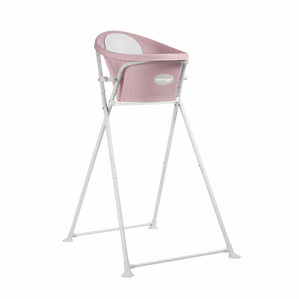 Shnuggle Baby Bath and Foldable Stand in Blossom