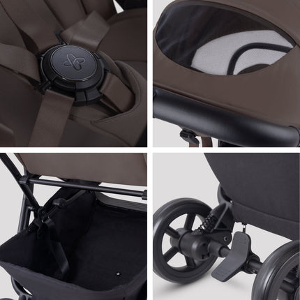 Silver Cross Nia Compact Travel Stroller Bundle