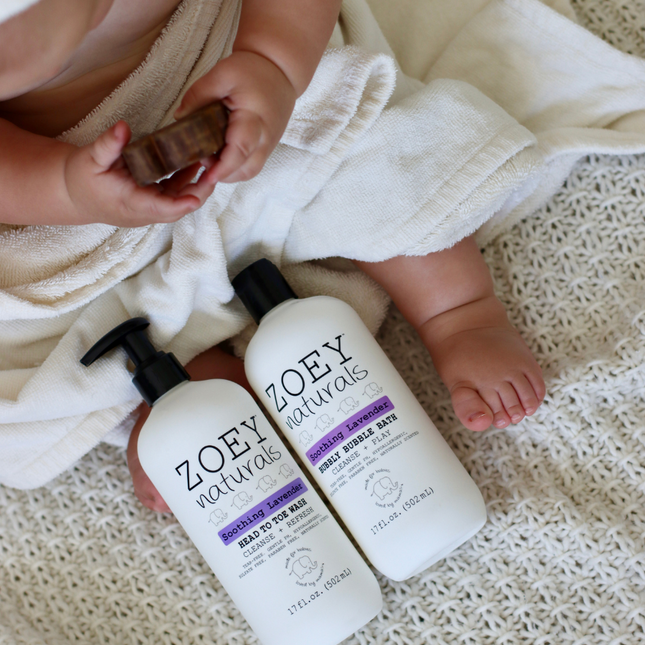 Zoey Naturals Soothing Lavender Bath Bundle