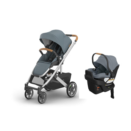 UPPAbaby Cruz V3 + Aria V2 Travel System stroller and car seat