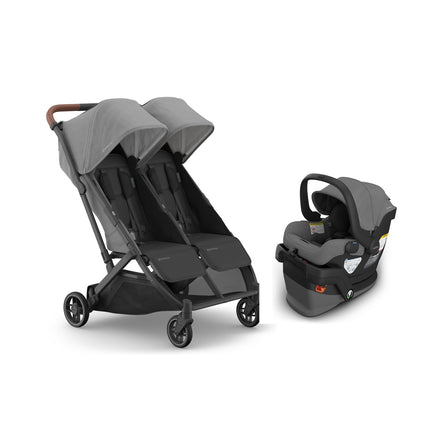 UPPAbaby Minu Duo + Mesa V3 Travel System stroller and car seat