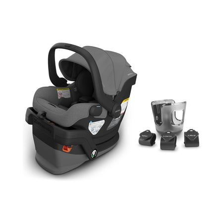 UPPAbaby Vista V3 + 2 Mesa V3 Twin Travel System stroller and car seat travel system